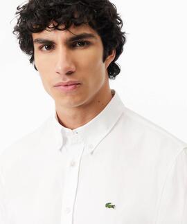 CAMISA DE ALGODÓN PINPOINT PREMIUM REGULAR FIT BLANCA