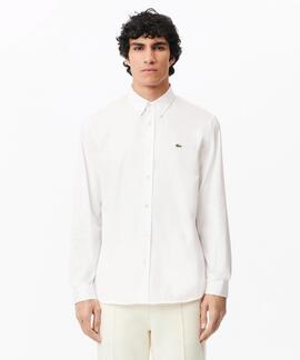 CAMISA DE ALGODÓN PINPOINT PREMIUM REGULAR FIT BLANCA