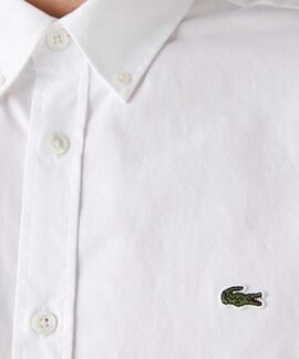 CAMISA DE ALGODÓN PINPOINT PREMIUM REGULAR FIT BLANCA