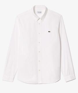 CAMISA DE ALGODÓN PINPOINT PREMIUM REGULAR FIT BLANCA