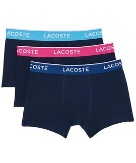 3 PACK TRUNKS BOXERS COTTON STRETCH AZUL MARINO