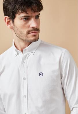 CAMISA SLIM FIT POPELÍN BLANCO