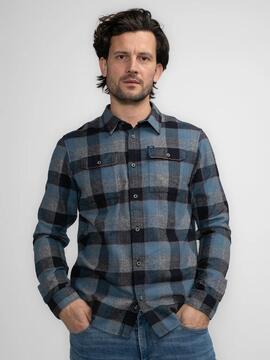 CAMISA DE FRANELA KATMAI REGULAR FIT CUADROS MULTI