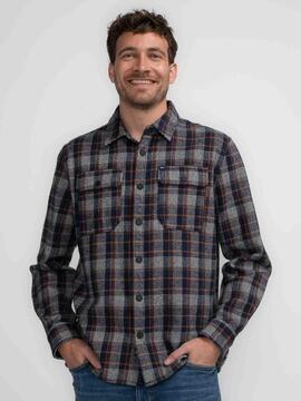 SOBRECAMISA BEAUFORT REGULAR FIT CUADROS MULTICOLOR