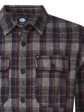 SOBRECAMISA BEAUFORT REGULAR FIT CUADROS MULTICOLOR