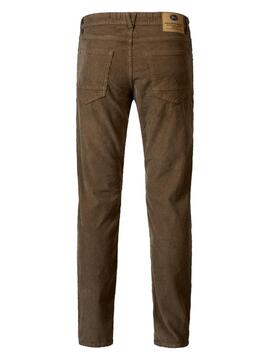 PANTALÓN DE PANA RUSSEL TAPERED FIT CAMEL