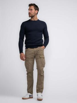 PANTALÓN BOLSO CARGO TAPERED FIT CAMEL