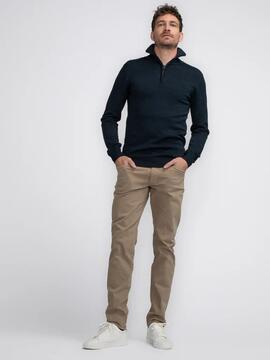 PANTALÓN VAQUERO SEAHAM SLIM FIT CAMEL