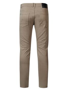 PANTALÓN VAQUERO SEAHAM SLIM FIT CAMEL