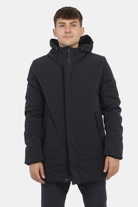 CHAQUETA ACOLCHADA DE HOMBRE SOFTSHELL AZUL MARINO