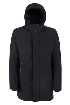 CHAQUETA ACOLCHADA DE HOMBRE SLIM FIT SOFTSHELL NEGRO