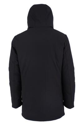 CHAQUETA ACOLCHADA DE HOMBRE SLIM FIT SOFTSHELL NEGRO