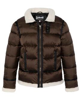 CHAQUETA SHERPA IDAK BROWN