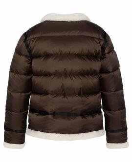 CHAQUETA SHERPA IDAK BROWN