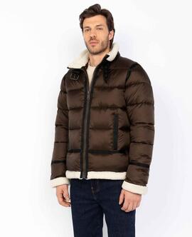 CHAQUETA SHERPA IDAK BROWN