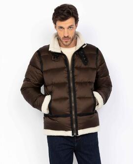 CHAQUETA SHERPA IDAK BROWN