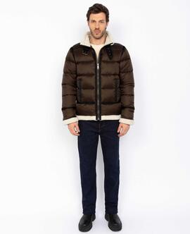 CHAQUETA SHERPA IDAK BROWN