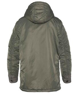 CHAQUETA ACOLCHADA N-3B VINTRS SAGE GREEN