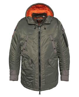 CHAQUETA ACOLCHADA N-3B VINTRS SAGE GREEN