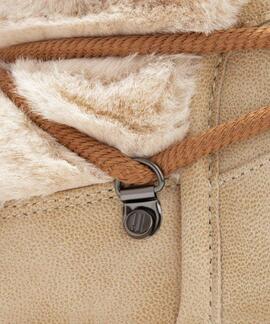 BOTÍN NORDIC TRACK FUR LOW BEIGE