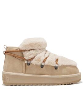 BOTÍN NORDIC TRACK FUR LOW BEIGE