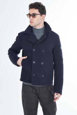 CHAQUETA CRUZADA DE HOMBRE NEOPRENO AZUL MARINO