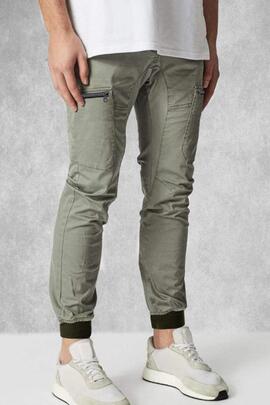 PANTALÓN DE HOMBRE JOGGER CARGO LASAL BULL KAKI