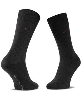 CALCETINES UNISEX TH MEN SOCK CLASSIC 2 PACK GRIS MELANGE