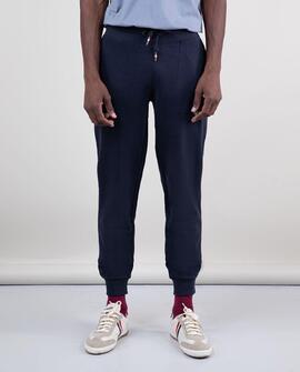 PANTALÓN JOGGER FELPA AZUL MARINO