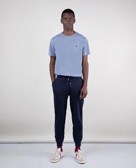 PANTALÓN JOGGER FELPA AZUL MARINO