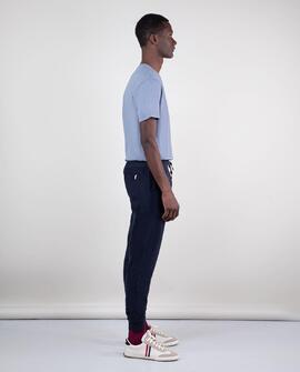 PANTALÓN JOGGER FELPA AZUL MARINO