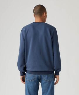 SUDADERA LEVI'S® STANDARD GRAPHIC REGULAR FIT AZUL MARINO