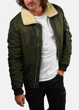 CAZADORA BOMBER ACOLCHADA TAGE ALLPORT KHAKI