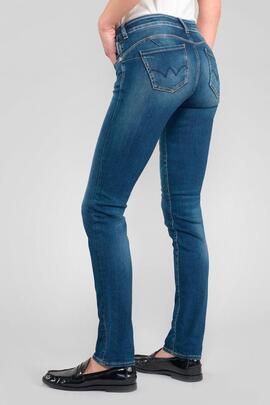 PANTALÓN VAQUERO JF PULP MID RISE REGULAR FIT SAXE W6140