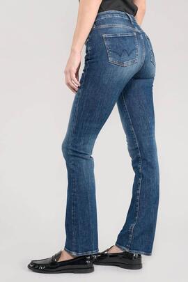 PANTALÓN VAQUERO JF POWER BOOTCUT MID RISE W1521 BLUE DENIM