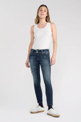 PANTALÓN VAQUERO JF PULP CAPRI 7/8 MID RISE SLIM OKOLO W3132