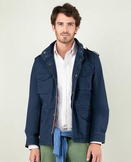 CHAQUETA FIELD JACKET AZUL MARINO