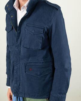 CHAQUETA FIELD JACKET AZUL MARINO