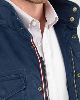 CHAQUETA FIELD JACKET AZUL MARINO