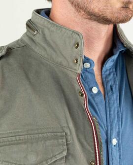 CHAQUETA FIELD JACKET VERDE CAQUI