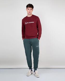 PANTALÓN JOGGER FELPA VERDE