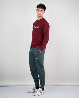 PANTALÓN JOGGER FELPA VERDE