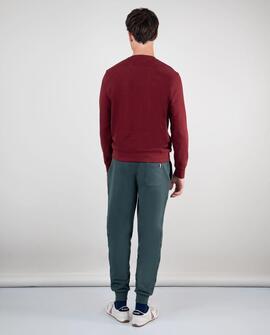 PANTALÓN JOGGER FELPA VERDE