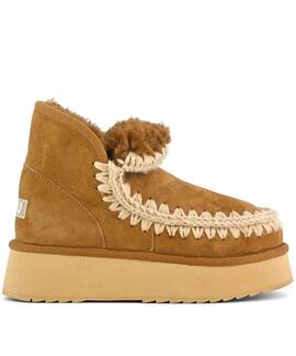 BOTA MINI ESKIMO PLATFORM GOGNAC