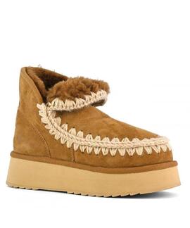 BOTA MINI ESKIMO PLATFORM GOGNAC