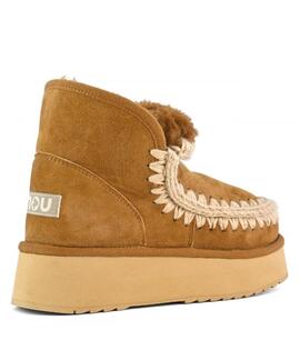 BOTA MINI ESKIMO PLATFORM GOGNAC