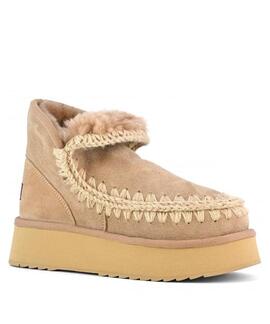 BOTA MINI ESKIMO PLATFORM CAMEL