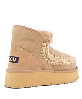 BOTA MINI ESKIMO PLATFORM CAMEL