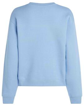 SUDADERA DE MUJER MODERN REGULAR FIT VESSEL BLUE