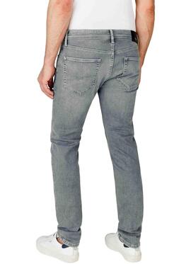 PANTALÓN VAQUERO TAPERED JEANS STANLEY UM8 DENIM GYMDIGO